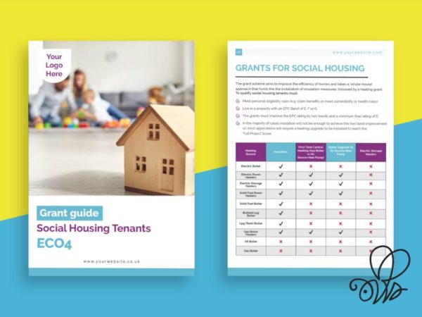 ECO4 Grants Cheatsheet for Social Housing Tenants